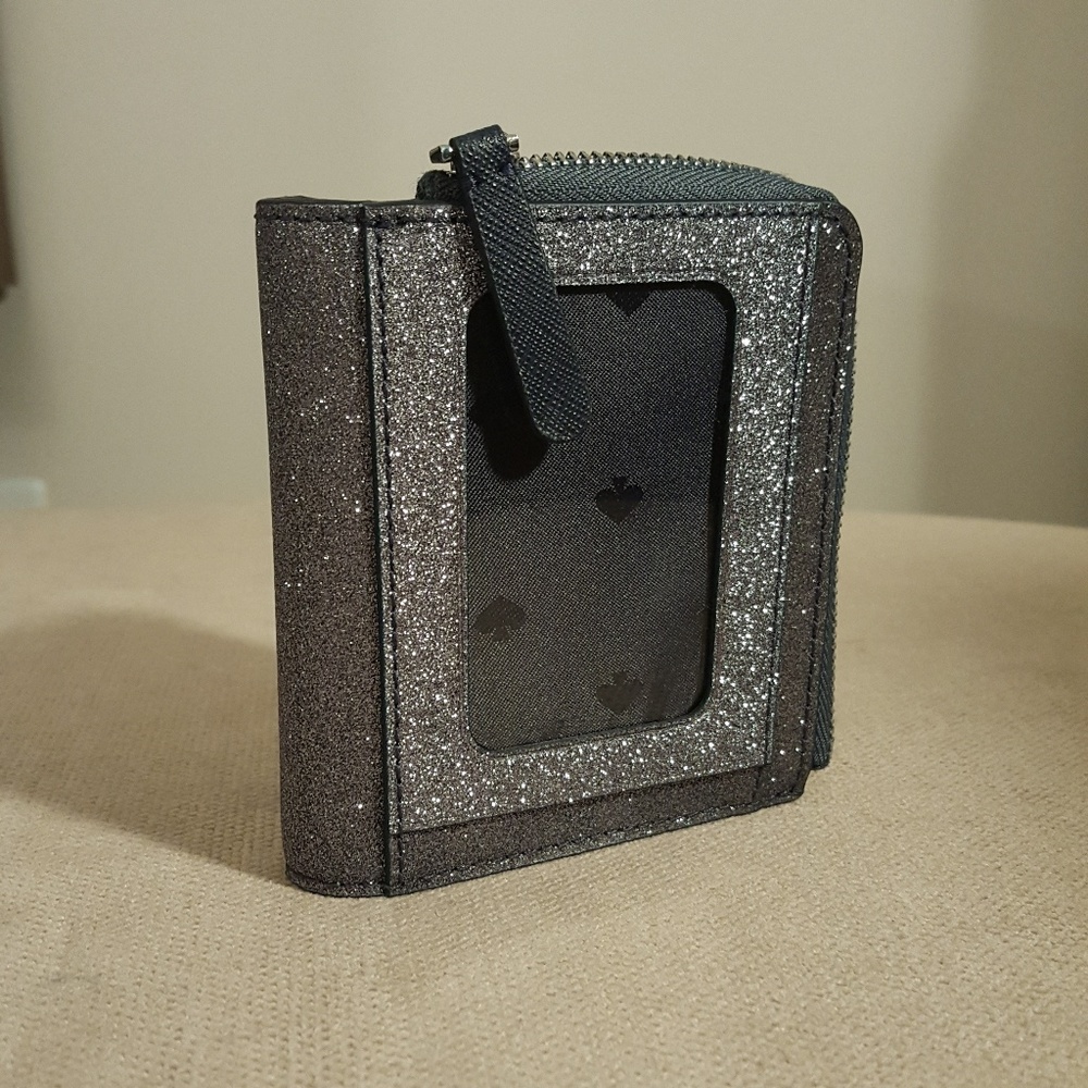 Kate Spade joeley boxed small l-zip bifold wallet